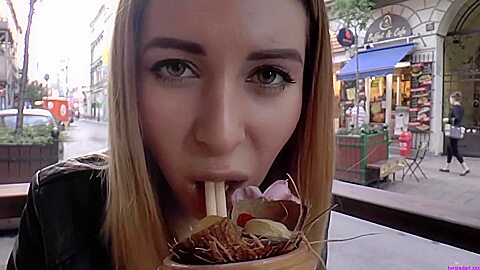 Twistedart Ally Breelsen Being A Bad Girl In Public