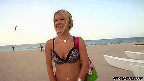 One-eyed Snake In Blond Hair Girl With Pigtails - Te