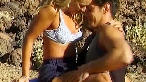 A Hot Blonde Babe From Germany Enjoys An Anal Fuck Near The Mountains