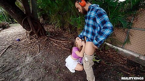 Naughty teen Rough Outdoor Sex Video (18+)