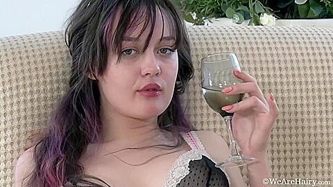 Ksenia Yankovskaya Enjoys Beverage Nude Whitney Uliana...