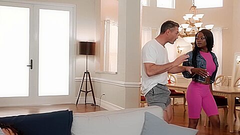 Passionate Black Whore Breathtaking Sex Clip With Charles Dera And Evi Rei