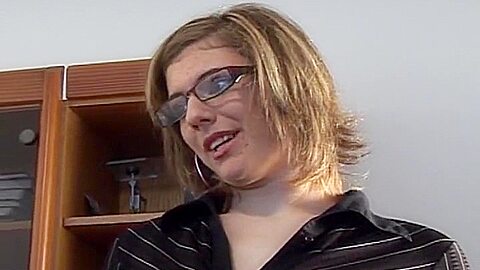 Naughty French Secretary Got Fucked By Her Boss And His Client
