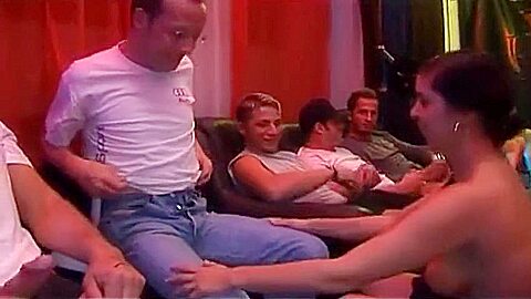 Anal Gangbang With Stunning German Slut