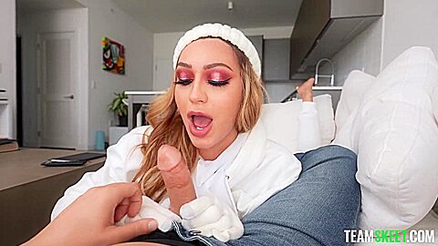 New Home Alone Hottie Begs To Get Pounded 24 09 24 Blonde Smalltits Hardcore Pov Demoninc