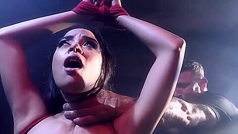 Maya Bijou Swallows A Load After A Hardcore Fuck