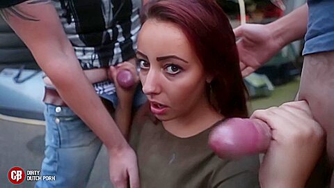 Gorgeous Harlot Blowjbang Adult Filthy - Bambi