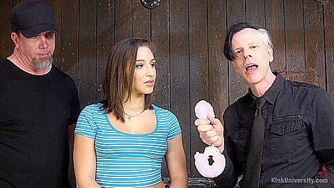 Handcuffs & Shackles With Abella Danger And The Pope