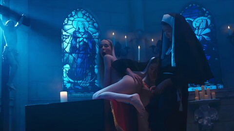Corrupted Convent Riding - Kyoko Shelena Futa Sex - Nata Gold