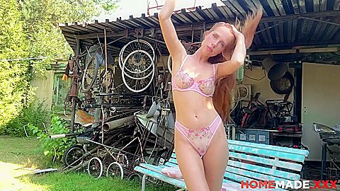 Max Dior And Holly Molly - 18yo Redhead Films Her Outdoor Sex Weekend