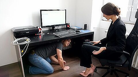 Sexy Colleague Foot Worship Fantasy (foot Fetish, Foot Worship, Sexy Soles, Long Toes)