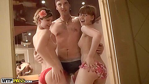 Aspen Richardsen In Naked Girls Party In A Sauna Part 2...