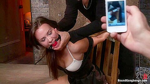 Hot wife is kidnapped, bound, fucked,...