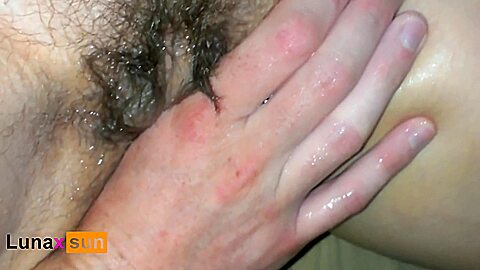 First Anal Play With My Tight Ass! Fuck Myself With Fingers In Both Holes - Sun Pov