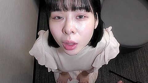 Pacifier Mouth Pussy-chan Cum Swallowing Blowjob