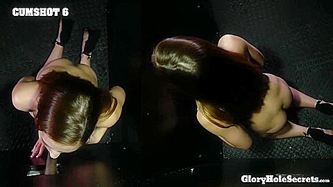Nadia Noja - First Gloryhole Pov